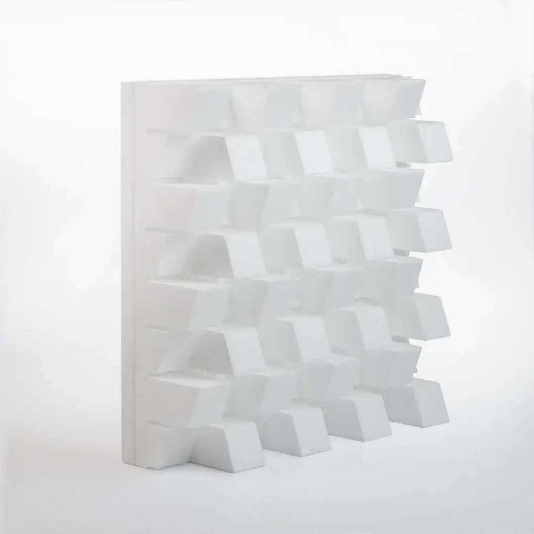 2 Pack Styrofoam Acoustic Diffuser SIRIUS-S 20"x20"x6" 2D