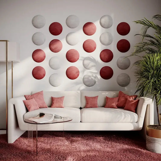 Upholstered Acoustic Wall Art Panels | Sound Absorbing Tiles