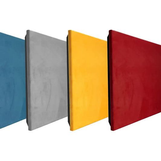 Cinematic Velvet Acoustic Panels 50x50x5cm | Soundproofing