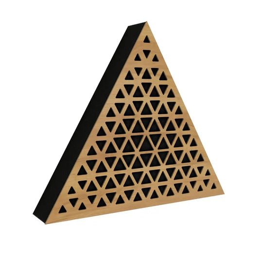 Acoustic Wall Panels «Triangle» – Sound Absorbing Wood Panel