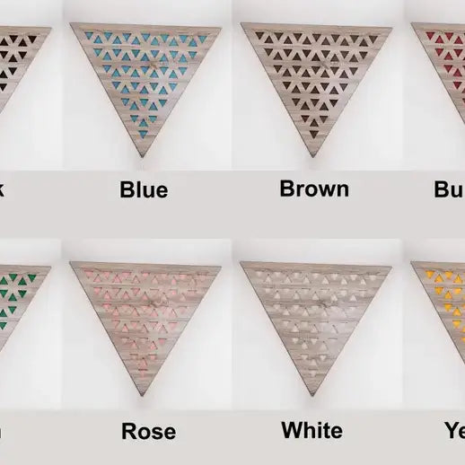 Ceiling Corner Bass Trap "Triangle-TRI-F" | 42x42x42cm