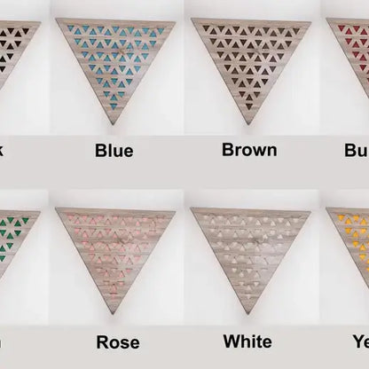 Ceiling Corner Bass Trap "Triangle-TRI-F" | 42x42x42cm