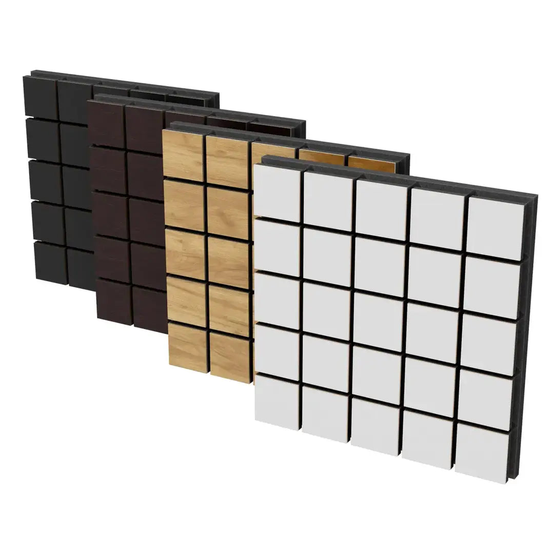 Acoustic Panel «Grid» | Absorption & Insulation 50x50x5cm