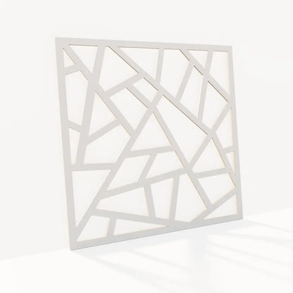 "Skyross" set of 4 MDF wall panels | DIY acoustic decoration