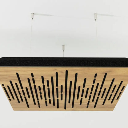 Acoustic Ceiling Panels "Wave" – Sound Absorption/Diffusion