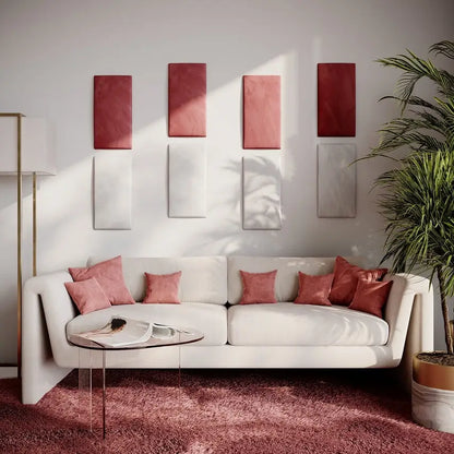 Velvet Soft Acoustic Headboard | Padded, Soundproof Panels