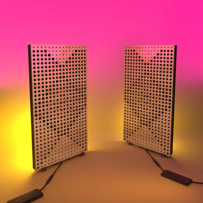 2 Pack WILDS-mini LED Panels with RGB Lamp – Desktop